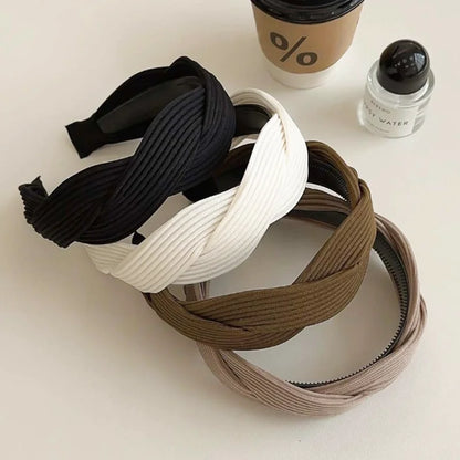 Bandeau - Serre-tête Tresse Elégant - Divers Coloris