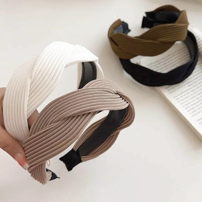 Bandeau - Serre-tête Tresse Elégant - Divers Coloris