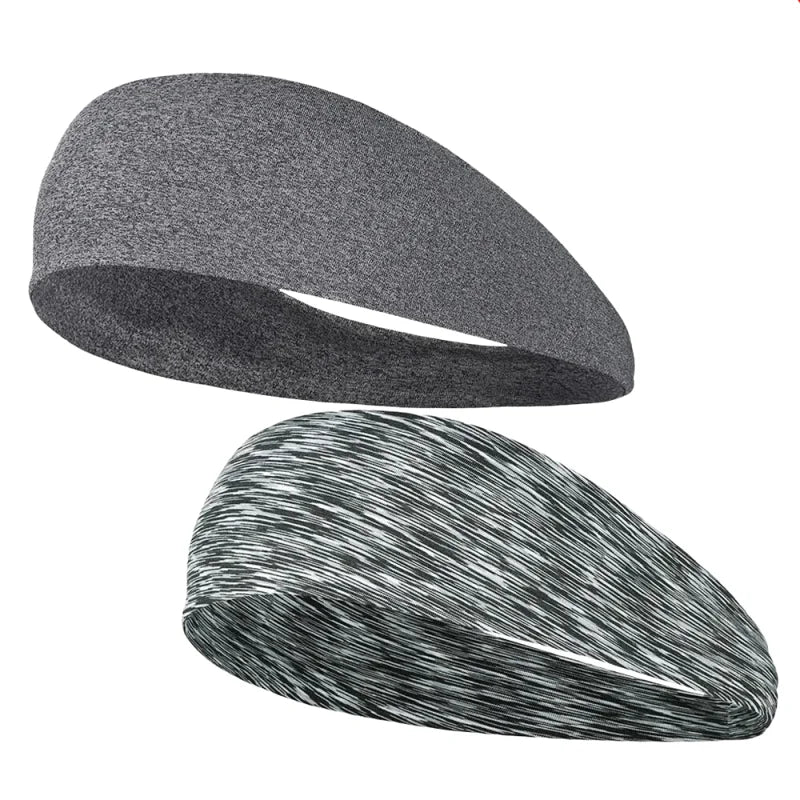 Lot de 2 Bandeaux de Sport - Epais et Respirant