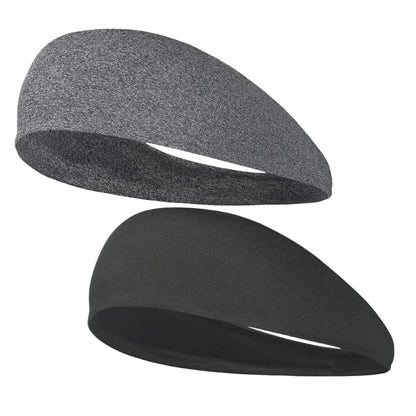 Lot de 2 Bandeaux de Sport - Epais et Respirant