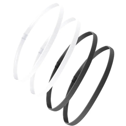 Lot de 4 Bandeaux Fins Sport Unissexe