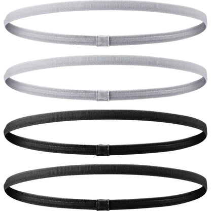 Lot de 4 Bandeaux Fins Sport Unissexe