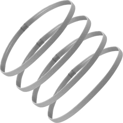 Lot de 4 Bandeaux Fins Sport Unissexe