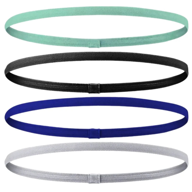 Lot de 4 Bandeaux Fins Sport Unissexe