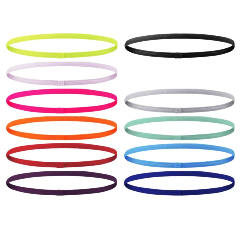 Lot de 4 Bandeaux Fins Sport Unissexe