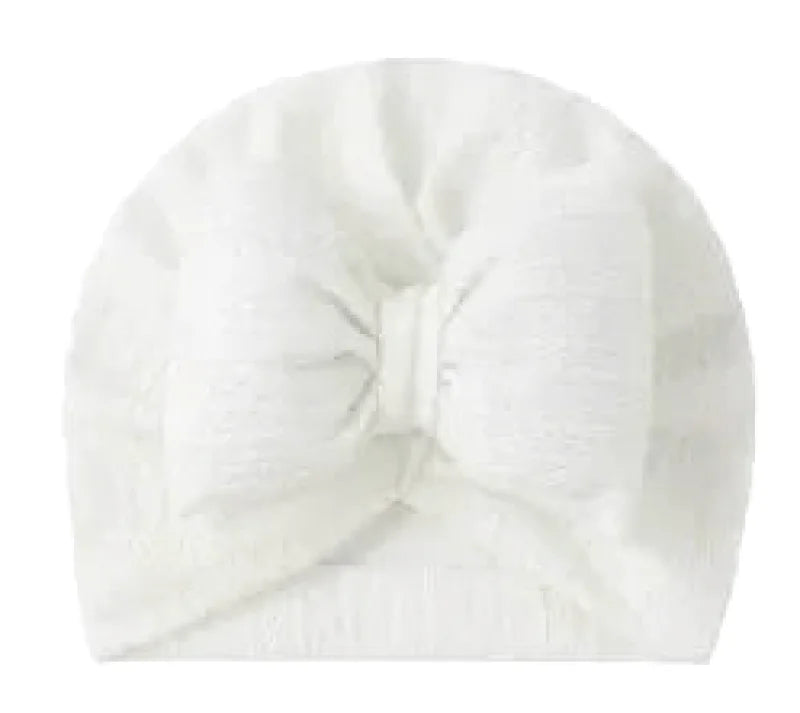 Turban Bébé Mignon - Gros Nœud - Divers Coloris