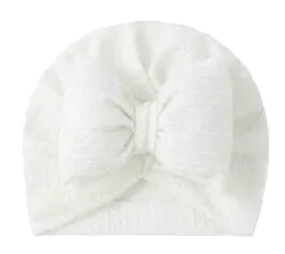 Turban Bébé Mignon - Gros Nœud - Divers Coloris